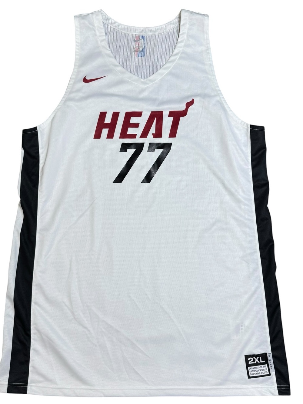 2021 Miami Heat Omer Yurtseven #77 Nike Summer League Team Issued Jersey 2XL